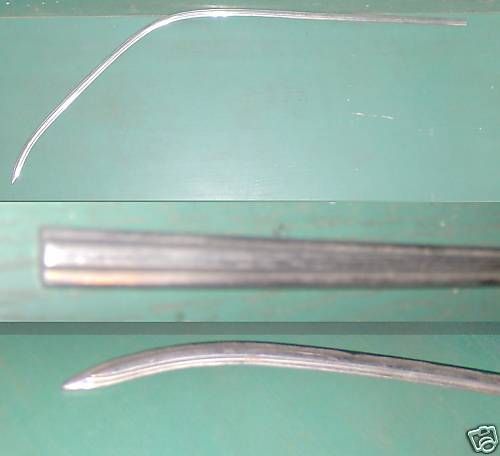 1938 1946 ? Ford Rear Fender Molding   40.5 Inches Long  