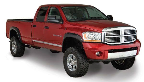 POCKET STYLE FENDER FLARES TRIM Dodge RAM Short Bed  