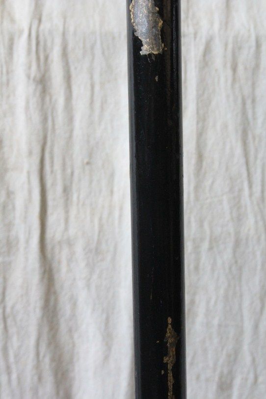 L74 ANTIQUE ARTS AND CRAFT ERA CAST IRON COAT AND HAT RACK  