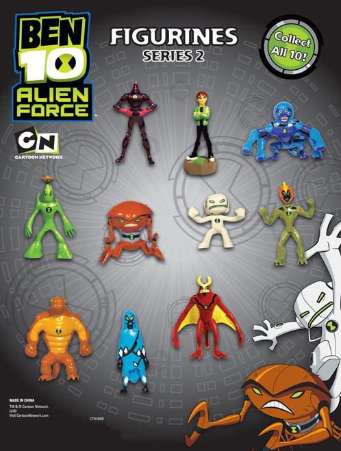 CARTOON NETWORK BEN 10 ALIEN FORCE FIGURES YOU PICK  