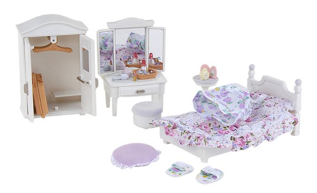 New Sylvanian Families Miniature ROOM series Guest Bedroom set  