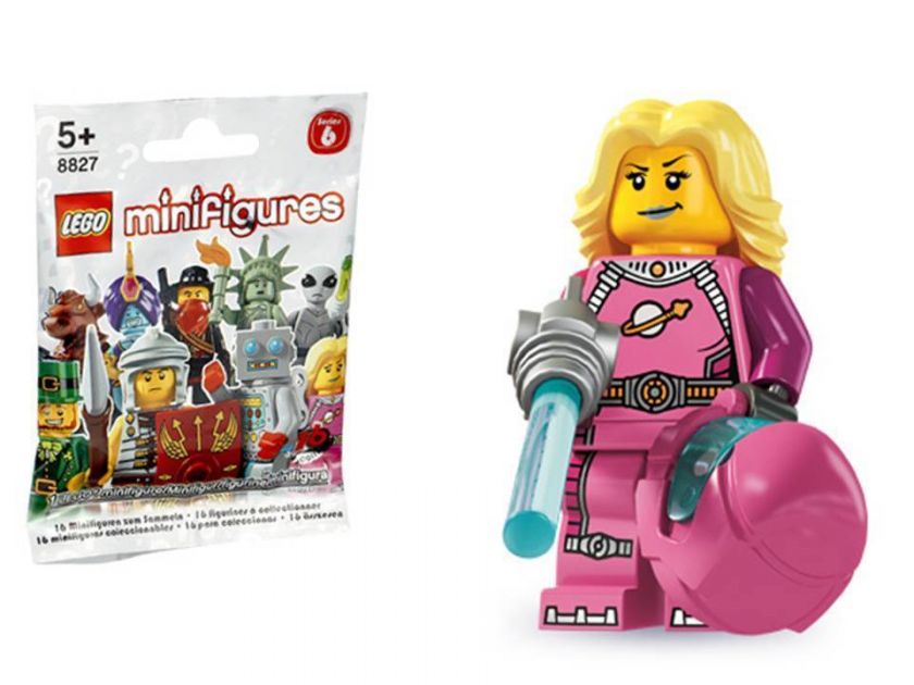   8827 MINIFIGURES SERIES 6 No. 13 Intergalactic Girl x 1 pcs  