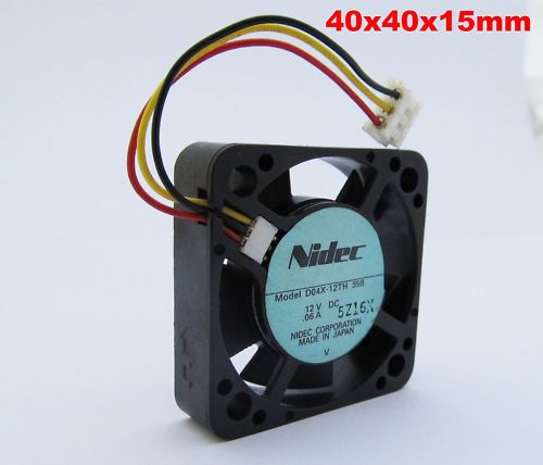 Nidec D04X 12TH 12V 0.06A DC Cooling Fan 42x42x10.5mm  