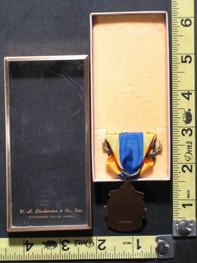 Vintage 1959 Shooting Medal Charter Oak Rifle League   Possible   Off 