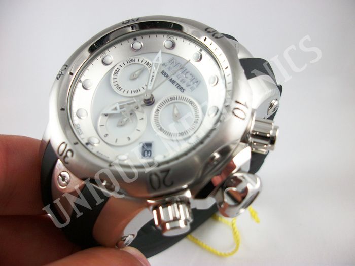 Invicta 0953 Venom Reserve Mother of Pearl Chronograph Watch  