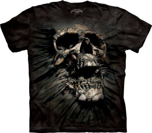 New BREAKTHROUGH SKULL GOTHIC T SHIRT  