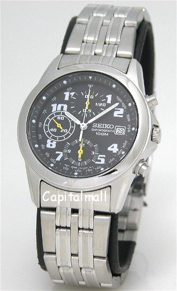   RACER TACHYMETER CHRONOGRAPH 100M MENS WATCH SND313P2 LAST FREE SHIP