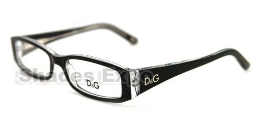 DOLCE&GABBANA D&G EYEGLASS RX DD 1179 BLACK DD1179 675 679420337791 