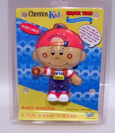 Cheerios Kids Snack Time Dispenser MIB  