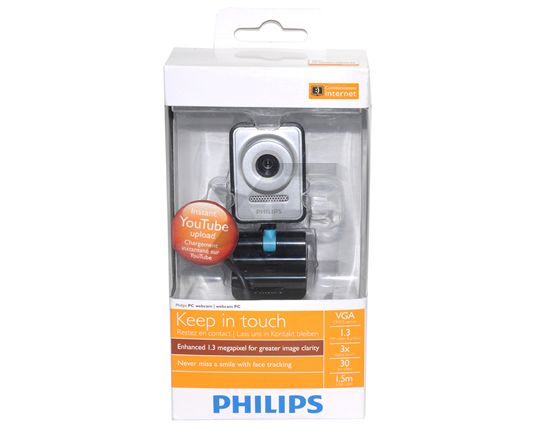 NIB Genuine Philips SPZ3000 PC Webcam Instant You Tube  