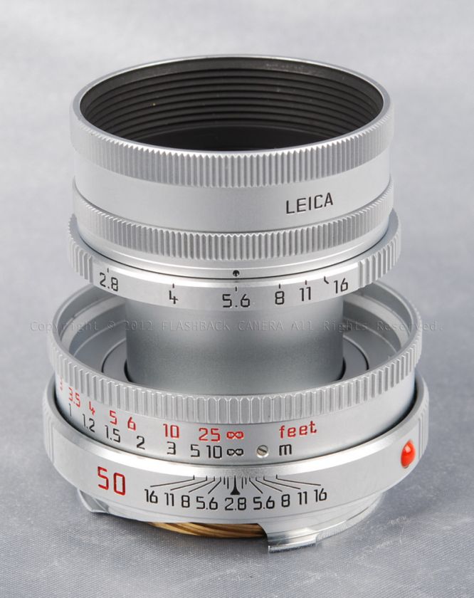 Elmar M 50mm f/2.8 E39 Silver Elmar 50 f2.8 fit Leica M9 M9 P #007568 