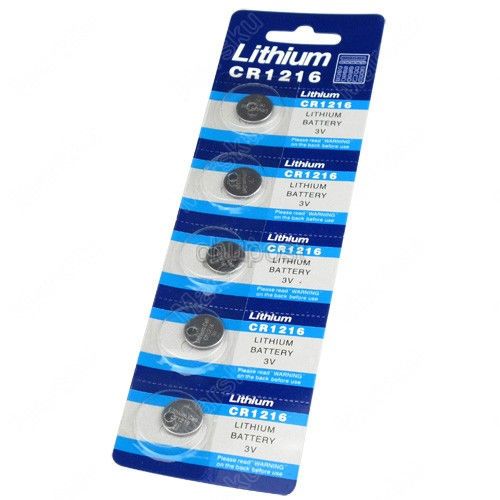 5x CR1216 CR 1216 BR1216 1216 3V Lithium Button Cell Coin battery 