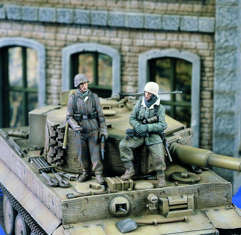 Verlinden 135 German Tank Riders I WWII, item #1428  