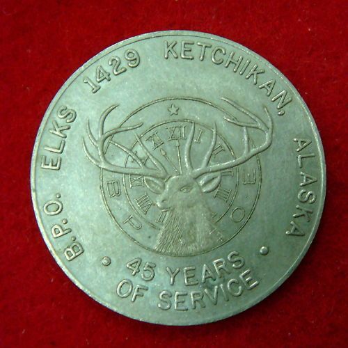 Elks 1429, Ketchikan,Alaska, Centennial 1867 1967  