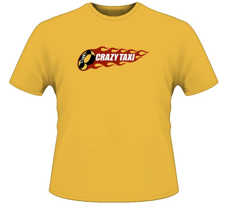 Crazy Taxi Video Game T Shirt  