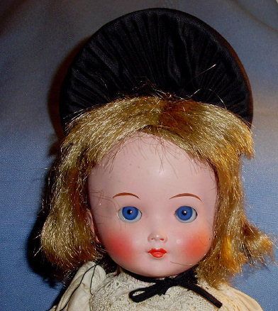 Vintage 1940 SWISS ? with Glass eyes Ethnic Foreign Costume DOLL 