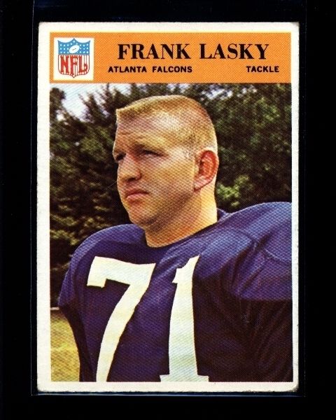 1966 PHILADELPHIA #8 FRANK LASKY FALCONS VGEX 27630  