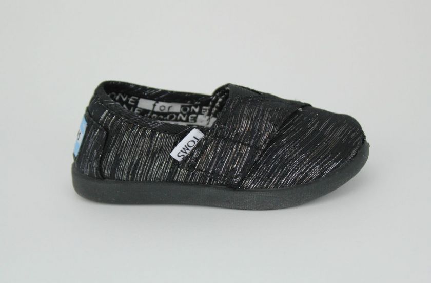 TOMS TINY BLACK SPARKLE  