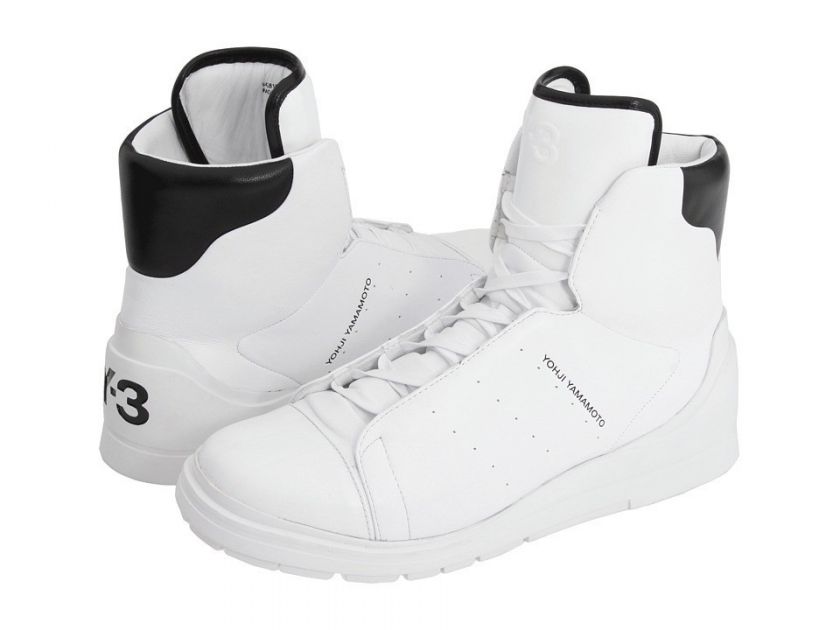 ADIDAS Y 3 YOHJI YAMAMOTO YOHJI STAR HIGH WHITE US 11.5  