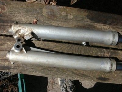 1978 Honda CR125 Elsinore CR 125 front forks shocks  