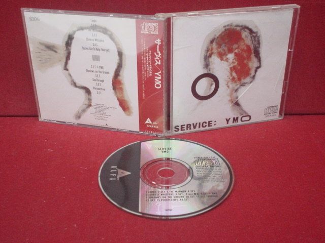 YMO SERVICE   32XA 144   JAPAN CD  