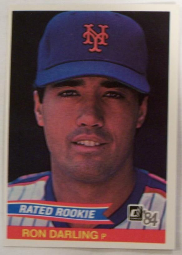 1984 DONRUSS RON DARLING METS ROOKIE  