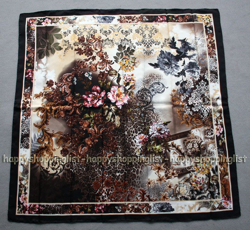 2011 Elegant Handmade Brand 100% Twill Silk Scarf TW7697  