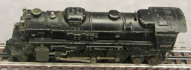 Vintage 1950s LIONEL 2037 2 6 4 ADRIATIC Steam Locomotive + 6026 