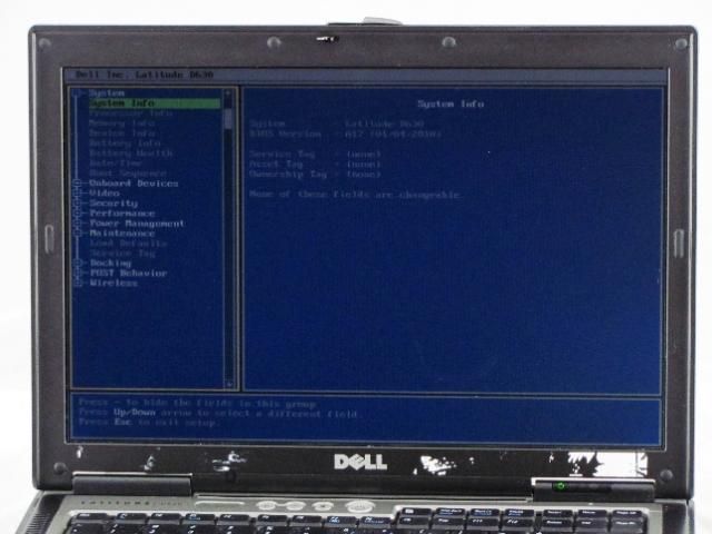 Dell Latitude D630 Core 2 Duo 2.20GHz 2048MB Laptop with AC Adapter 