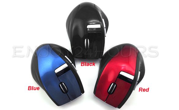 10m 2.4GHz Wireless Portable Optical Mouse USB Receiver  