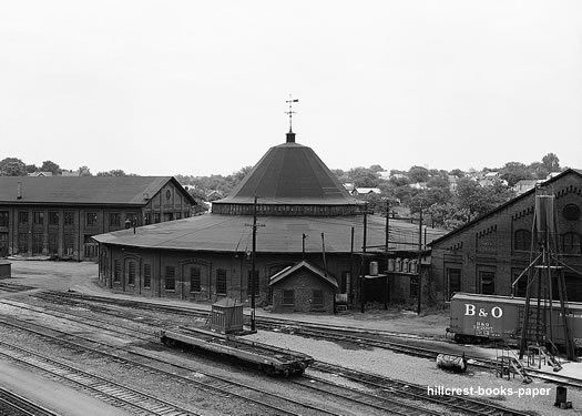 Railroad West Roundhouse Martinsburg WV photo pic  