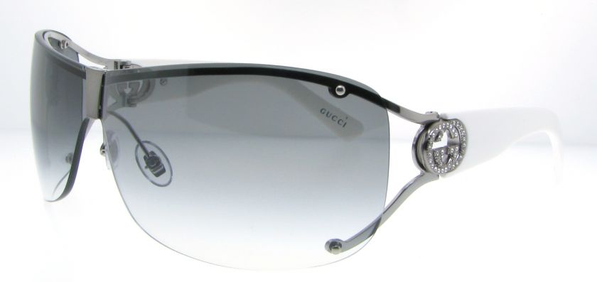 GUCCI GG 2807/S 6LB SHINY RUTHENIUM GG2807 SUNGLASSES 827886442393 E 