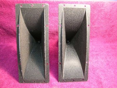 pair MHT 392 tweeter horns Great for DIY Project  