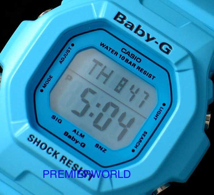 CASIO G SHOCK SUMMER AQUA BLUE BG5601 2 WATCH BG 5601 2  