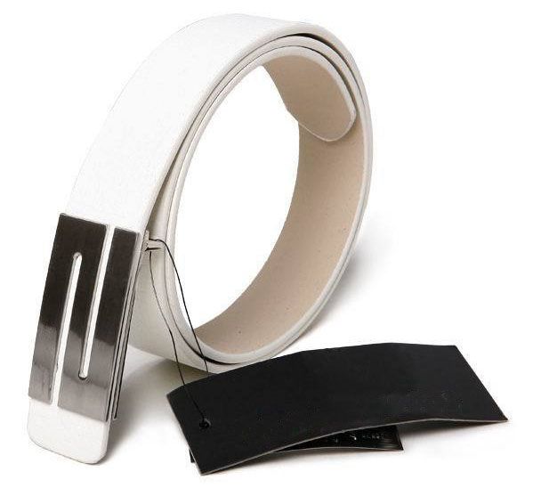 Women/Men fashion S buckle Casual Business Dress Belt 108cm 3 colors 