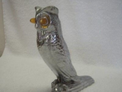 Wise Old Owl Light Up Hood Ornament  