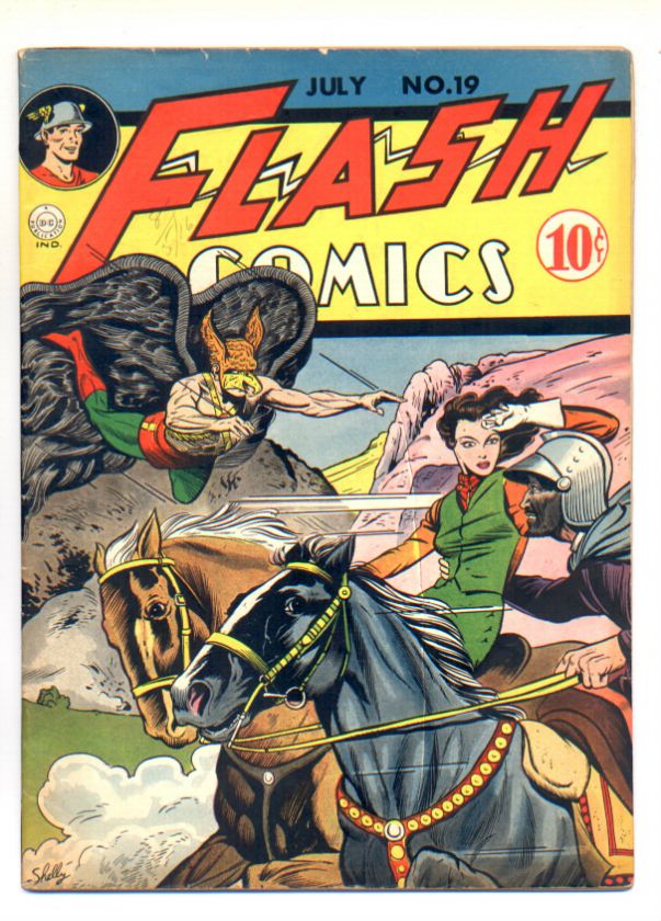 THIS IS FLASH #19 (DC 1941) VG/F @ $650, HAS CLEAN FLAT 