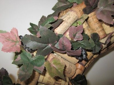 Large Wine Cork Wreath 26 240+ Used (Recycled) Corks  