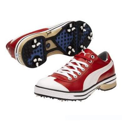 2011 Puma Golf Club 917 Mens Golf Shoes Brand New Red/White Color $99 