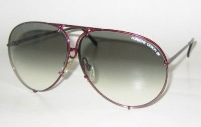   PORSCHE DESIGN CARRERA SUNGLASSES AVIATOR 5623 SHINY PURPLE 80s  