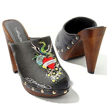   Portland Platform Clog Dark Gray Shoe 10M $121. Peacock & Heart