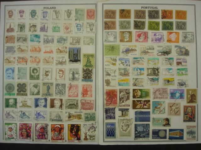 Peru Philippines Poland Qatar Romania + More 20 Packed Pages MH Used 