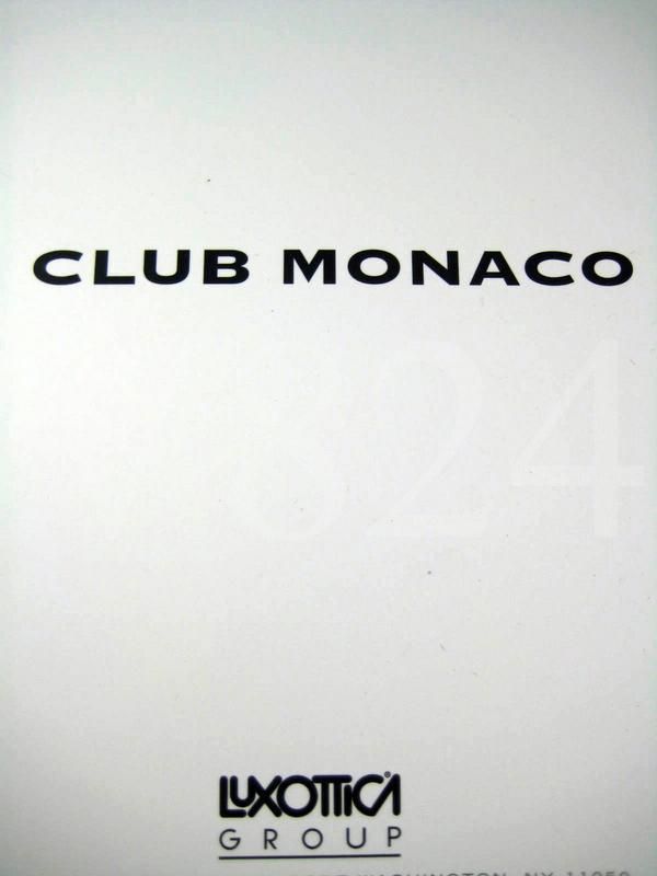 CLUB MONACO CM 7511 Sunglass Shiny Black CM7511 107/87  