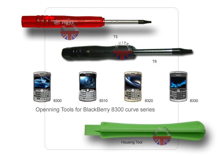 TOOLS+SCREWDRIVER FOR RIM BLACKBERRY CURVE 8350i 8350  