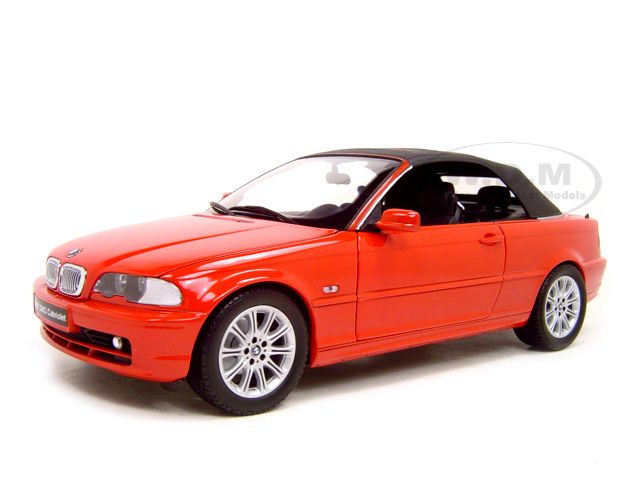 BMW 328ci 3 SERIES CABRIO RED 118 KYOSHO DIECAST MODEL  