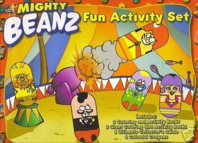 Mooses MIGHTY BEANZ Fun ACTIVITY SET Beanz Books NEW  