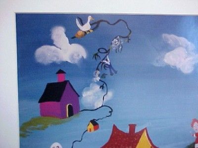 Alice Moseley Nursery Rhyme Signed Numbered Print  