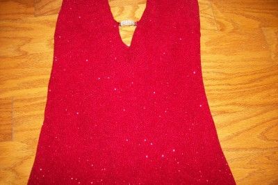   LONG RED BURGUNDY GLITTER FORMAL EVENING PAGEANT PROM DRESS 6  