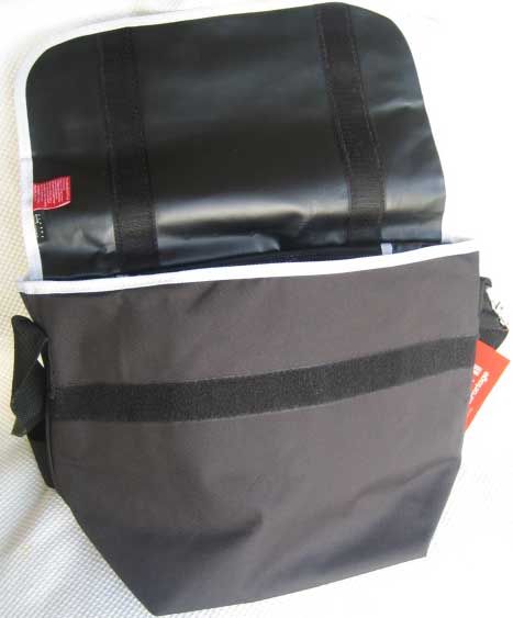 Manhattan Portage polyamide fibre shoulder bag/Black  