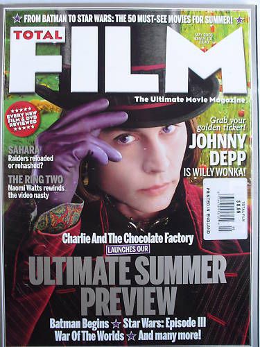 JOHNNY DEPP 5/05 Total Film NAOMI WATTS CHRISTIAN BALE  